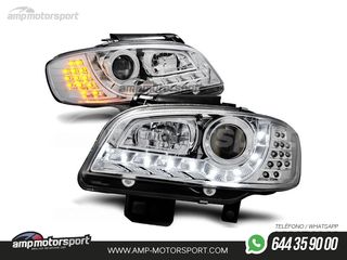 FAROS DELANTEROS LUZ DIURNA LED PARA SEAT IBIZA / CORDOBA 6K2