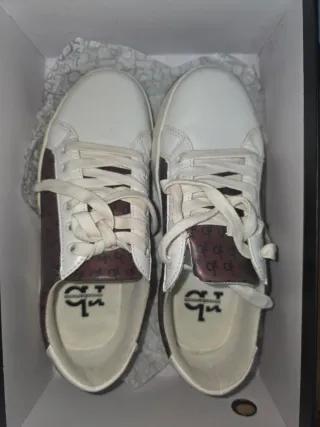 Scarpe Rocobarocco donna bianche e marroni