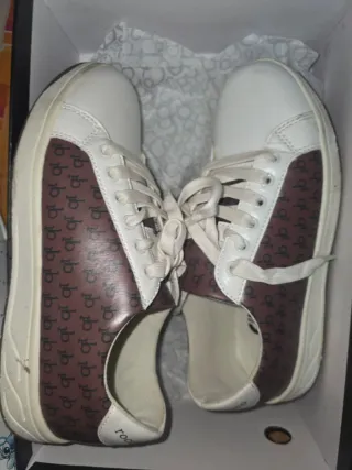 Scarpe Rocobarocco donna bianche e marroni