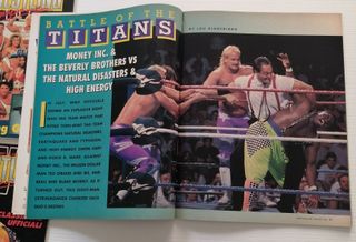 WWF WWE Magazine wrestling vintage gennaio 1993