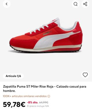 Deportivas nuevas Puma