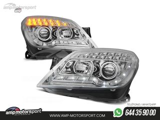 FAROS DELANTEROS LUZ DIURNA LED PARA OPEL ASTRA H