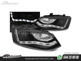FAROS DELANTEROS LUZ DIURNA LED PARA VOLKSWAGEN POLO 6R