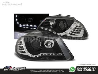 FAROS DELANTEROS LUZ DIURNA LED PARA SEAT IBIZA / CORDOBA 6L