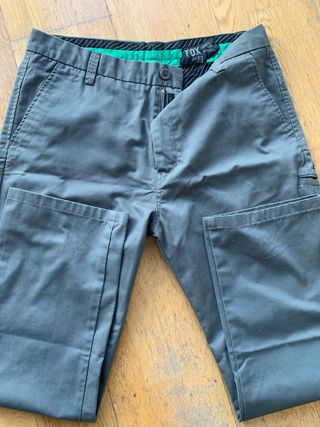 Pantalón Fox Gris Talla 38 Hombre