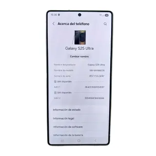 Samsung S25 Ultra 256GB Negro