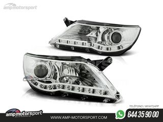 FAROS DELANTEROS LUZ DIURNA LED PARA VOLKSWAGEN TIGUAN