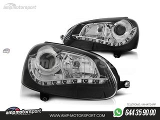 FAROS DELANTEROS LUZ DIURNA LED PARA VOLKSWAGEN GOLF / VARIANT / JETTA MK5