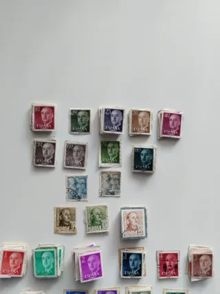 Colección Sellos Antiguos España Franco