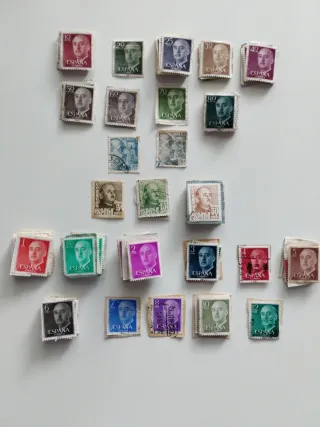 Colección Sellos Antiguos España Franco