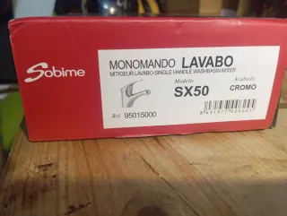 Grifo Lavabo Sobime SX50 Cromo Nuevo
