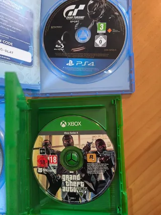 Pack juegos play4 y Xbox series x