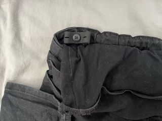 Vaqueros premamá negros