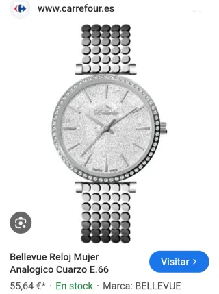 Reloj Emilia Brillante con Cristales Swarovski