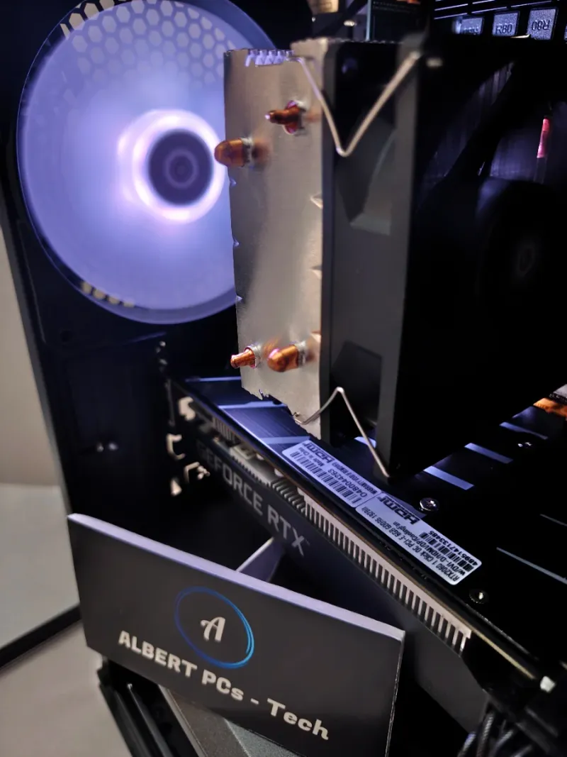 PC Gaming RTX 2060, 512gb NVMe, 14N, 16gb R. ddr4 afbeelding 6