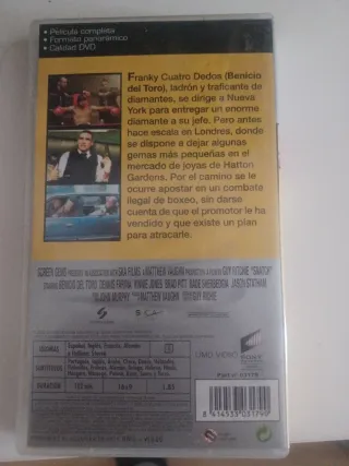 Película PSP UMD Snatch: Cerdos y Diamantes