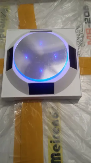 Expositor Solar Giratorio LED 18cm