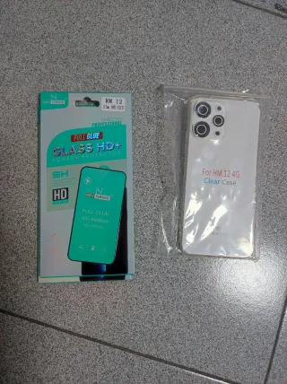 Pack Redmi 12 4G: Cristal y Funda TPU