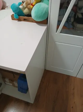 Mueble Almacenamiento Infantil Rosa