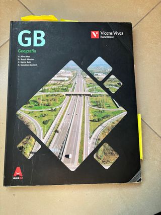 Libro Geografía GB Vicens Vives Batxillerat