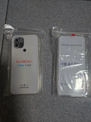Fundas Xiaomi HM A1+ y Protector Pantalla