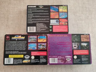 Lotto 3 videogiochi Super Nintendo Snes Gig Ita