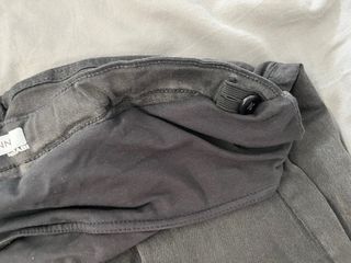 Vaqueros premamá tipo malla grises