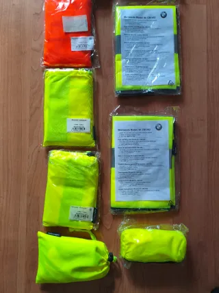 Kit emergencia Mini BMW Audi VW  y chalecos