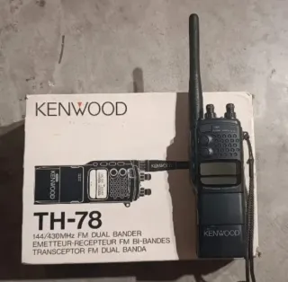 Kenwood TH-78 Dual Bander Radio
