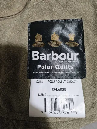 Chaqueta Barbour acolchada polar quilts