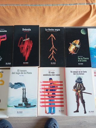 Lote de 14 títulos ,el País aventuras