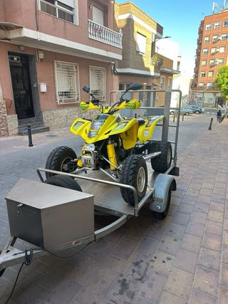 Quad Suzuki LTZ 400 Amarillo