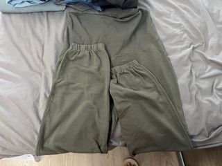 Pantalón chándal premamá verde