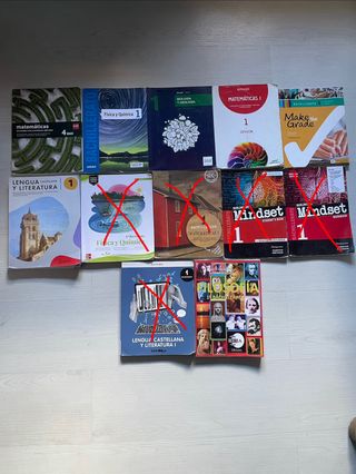 Libros 1 Bachillerato