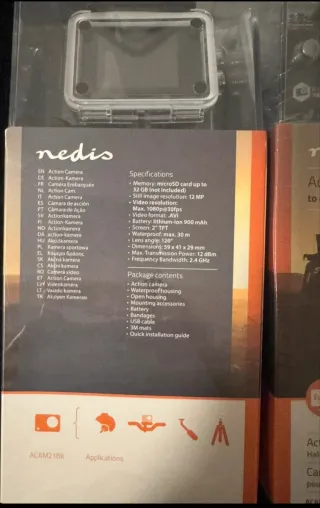 Câmara Action Nedis 1080p