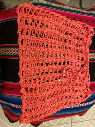 Falda de malla de verano para la playa