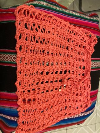 Falda de malla de verano para la playa