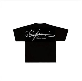 Camiseta unisex negra Olimpo talla M