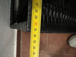 Cestas mimbre negra para estanteria KALLAX