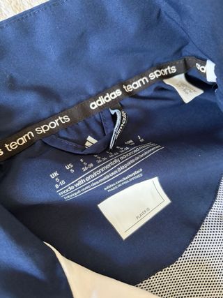 Chaqueta Adidas Team Sports S Navy/Blanco