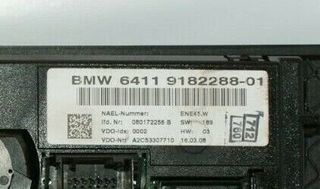 BMW Seria3 Mando Climatizador 6411918228801