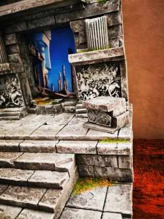 Saint Seiya cavalieri zodiaco diorama