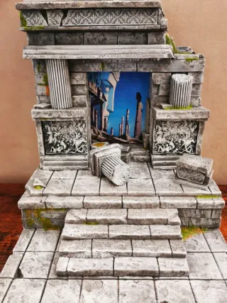 Saint Seiya cavalieri zodiaco diorama