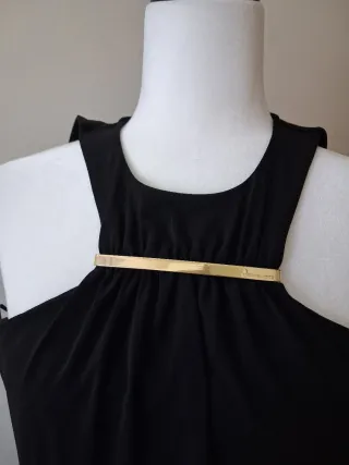 Vestido Negro Michael Kors Nuevo