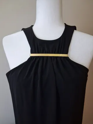 Vestido Negro Michael Kors Nuevo