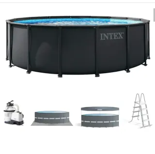 Piscina Desmontable Intex azul Interesados teléfon