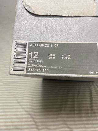 Zapatillas Nike Air Force 1 Negras