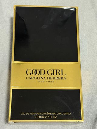 Perfume Carolina Herrera Negro y Dorado