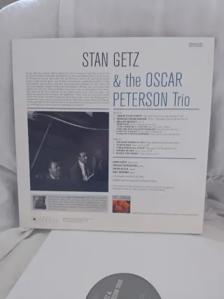 Vinilo Stan Getz & Oscar Peterson Trio