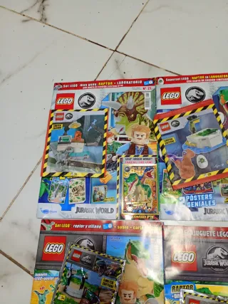 Lote 4 Revistas LEGO Jurassic World